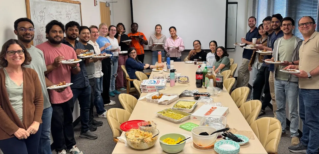 Joint lab lunch